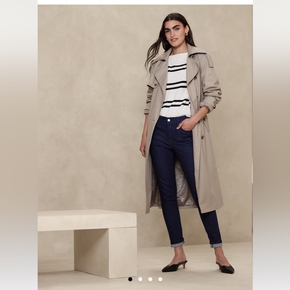 Banana Republic mid-rise skinny jeans size 6/28 Tall - Picture 2 of 4